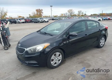 2015 Kia Forte Lx из США, поврежденный, VIN KNAFX4A62F5302169